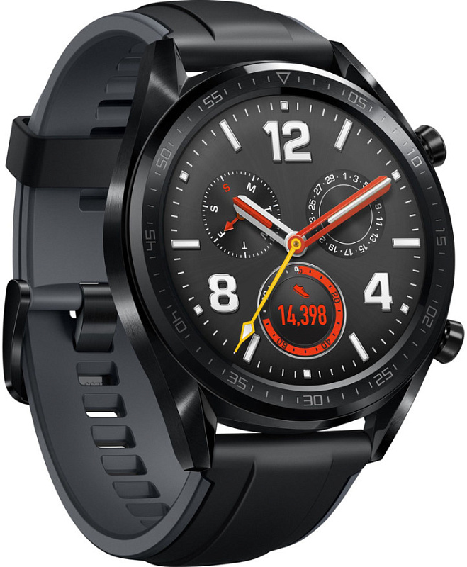 Умные часы Huawei Watch GT Sport FTN B19 (черный) фото 1
